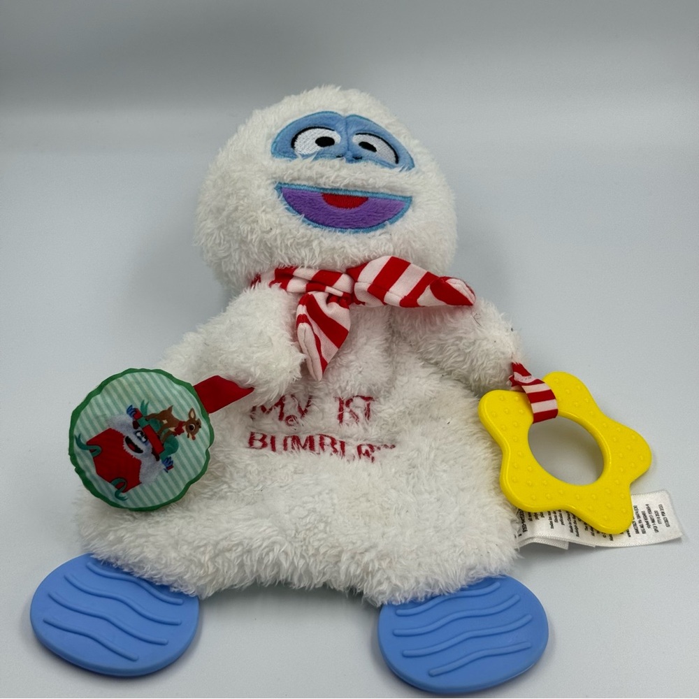 My First Bumble Crinkle Activity Teething Lovey Toy